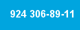 924 306-89-11 924 306-89-11
